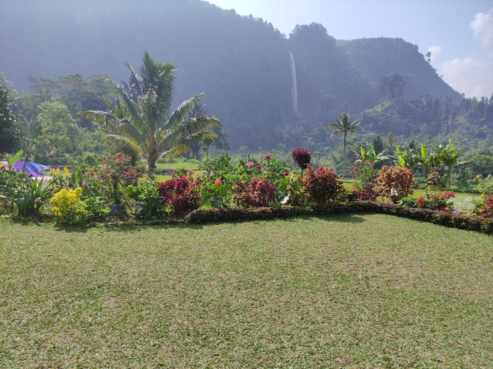 Suasana di rumah surga Abah Jajang di Cianjur.