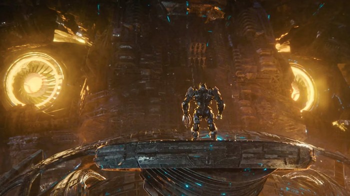Cuplikan adegan di film Transformers: Rise of the Beast (2023).