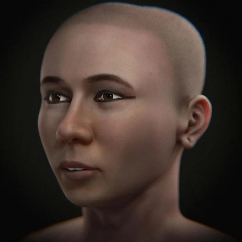 Wajah Firaun Tutankhamun lewat rekonstruksi wajah digital