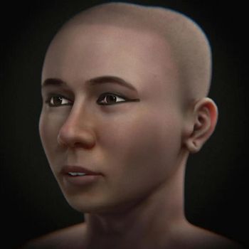 Wajah Firaun Tutankhamun lewat rekonstruksi wajah digital