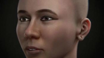 Tim ilmuwan mengukur data proporsi dan beberapa pengukuran sefalometri yang penting, tengkorak digital, CT scan dan statistik. Tim peneliti berhasil mengungkap ukuran bibir, posisi bola mata, tinggi telinga, bahkan sisi depan hidungnya. Foto: SCA/Pen News/News.com.au