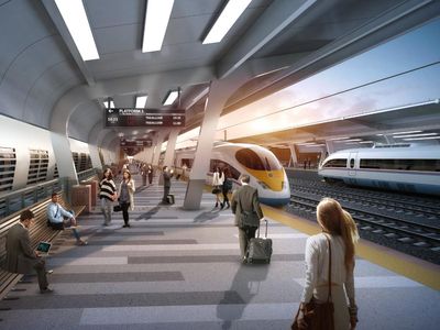 Begini Desain Stasiun Kereta Cepat Jakarta-Bandung