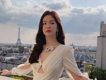 Besi Ambruk di Pembangunan Rumah Song Hye Kyo Timpa Mobil Tetangga