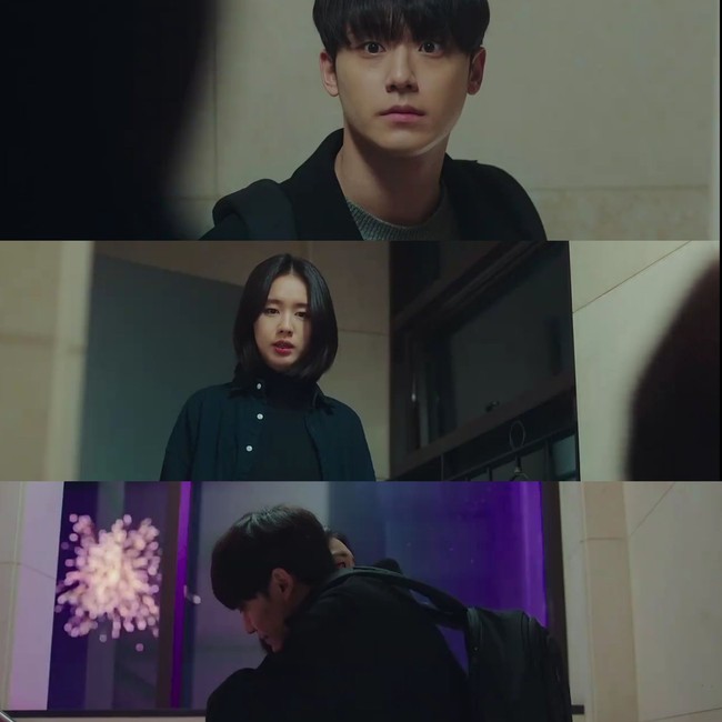 Selain momen lamaran, kemesraan Lee Do Hyun dan Ahn Eun Jin juga bikin baper di episode 13 The Good Bad Mother. Kang Ho yang akan pergi sesaat untuk menjalankan tugasnya sebagai jaksa berpamitan pada Mi Joo. Saat itu Kang Ho mencium kening Mi Joo. Namun kemudian Mi Joo meneriaki Kang Ho. Heii…Turun sedikit saja sudah bibir,” katanya. Kang Ho langsung memberikan ciuman panas pada Mi Joo. Foto: Dok. JTBC Drama