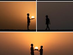 Keren! Deretan Foto Siluet Menangkap Matahari Terbenam Tanpa Photoshop