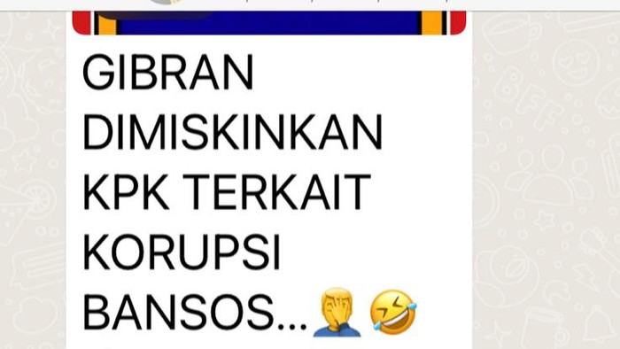 Guru SMKN di Jember sebar hoaks Wali Kota Solo Gibran Rakabuming korupsi bansos hingga dimiskinkan