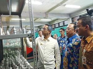 Tinjau Pusat Pelatihan Kerja DKI, Heru Minta Peralatan Lama Dimodernisasi