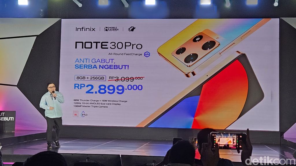 Kejutan! Infinix Note 30 Pro Rilis di RI, Ini Harga dan Spesifikasinya