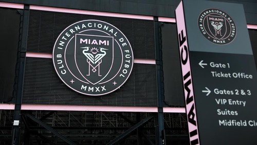 FORT LAUDERDALE, FLORIDA - JUNE 07: The DRV PNK stadium where the professional soccer team Inter Miami plays games on June 07, 2023 in Fort Lauderdale, Florida. Reports indicate the team has signed Argentine legend Lionel Messi as a free agent. (Photo by Joe Raedle/Getty Images)