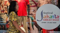 Pemprov DKI Jakarta menggelar Festival Jakarta Great Sale dalam rangka memeriahkan HUT ke-496 DKI Jakarta.