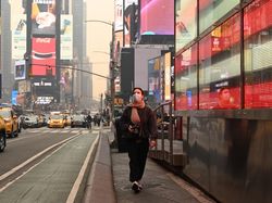 Pemandangan New York Bak Kiamat Gegara Kabut Asap Langka