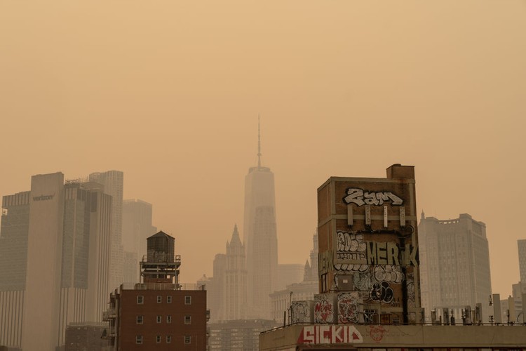 Kabut asap New York