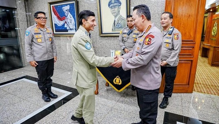 Kapolri Terima Kunjungan Delegasi PBB