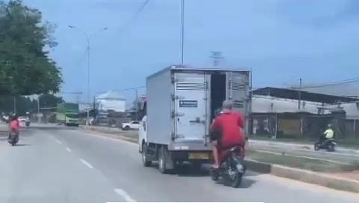 Kawanan bajing loncat beraksi di Palembang-Indralaya