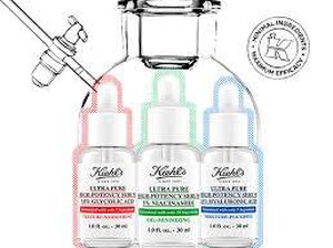 Kiehls Rilis 3 Serum Mengandung Glycolic Acid, Niacinamide & Hyaluronic Acid