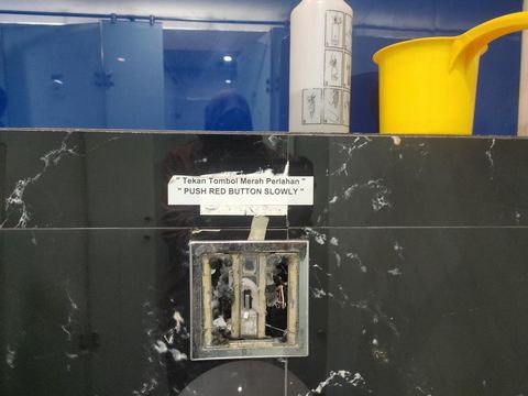 Kondisi toilet di DPD RI