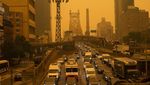 Langit New York Berubah Oranye Gegara Asap Kebakaran Hutan