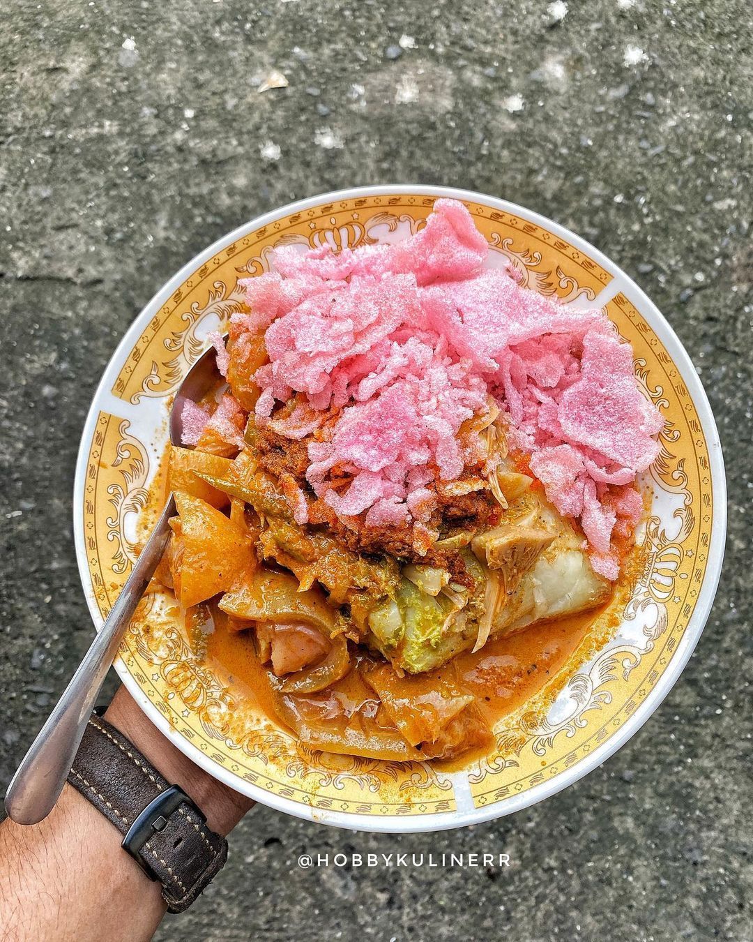 Lontong sayur padang