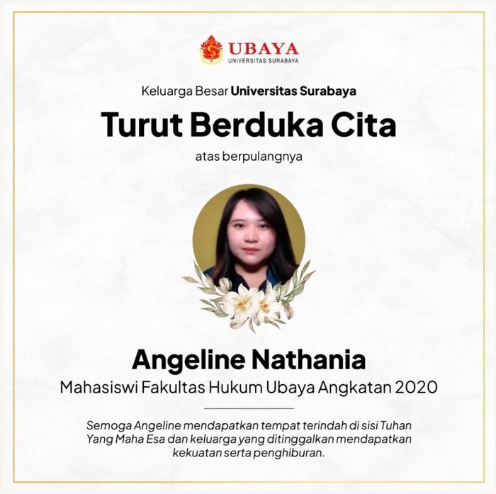 Mayat wanita dalam koper mahasiswi UBAYA