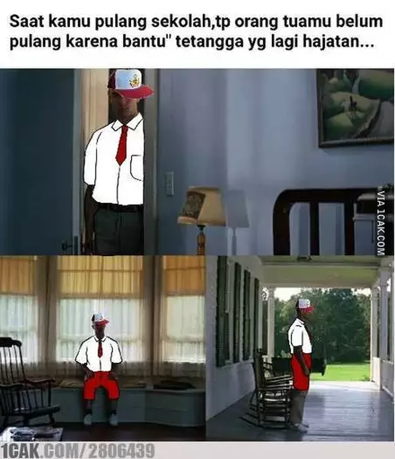 Kenangan masa kecil mendadak terlintas ketika lihat meme berikut. Ah, indahnya masa kanak-kanak.