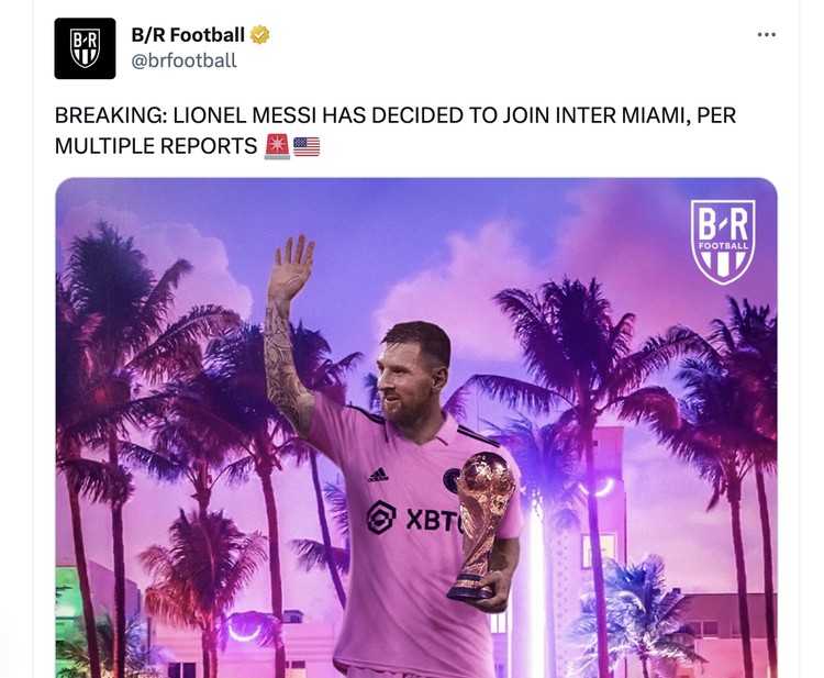 Meme Messi Inter Miami