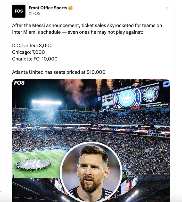Meme Messi Inter Miami