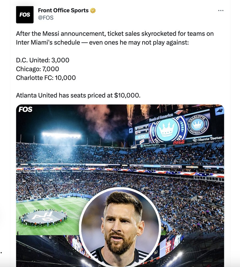 Meme Messi Inter Miami