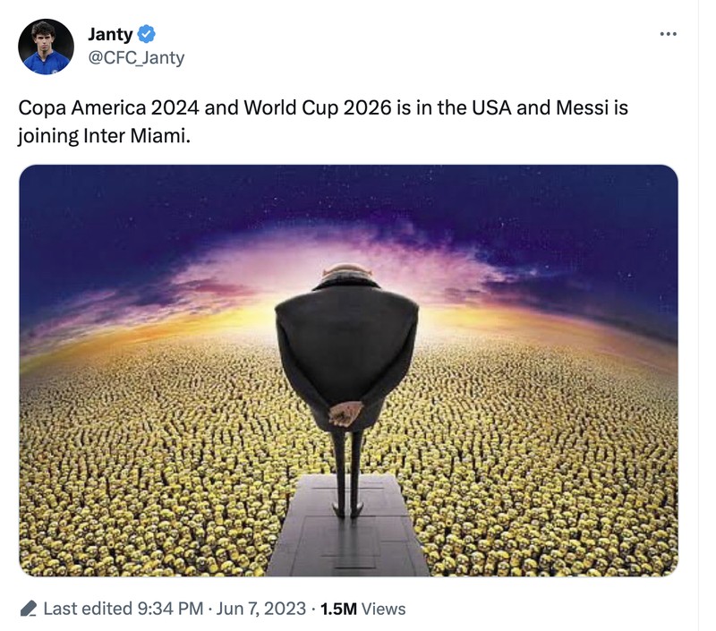 Meme Messi Inter Miami