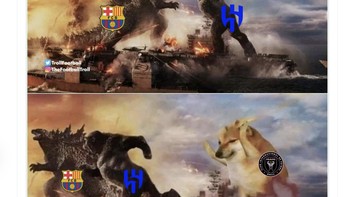 Tak dinyana dari beberapa opsi menarik, Messi memilih gabung ke Inter Miami. Foto: Twitter