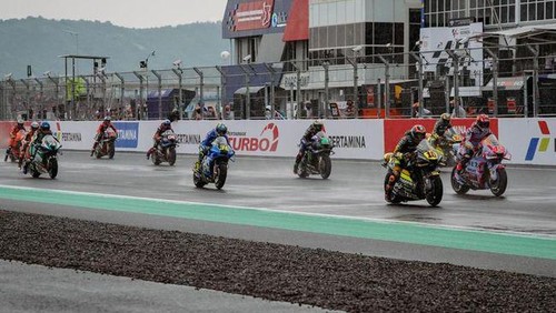 MotoGP 2022 di Sirkuit Mandalika beberapa waktu lalu.