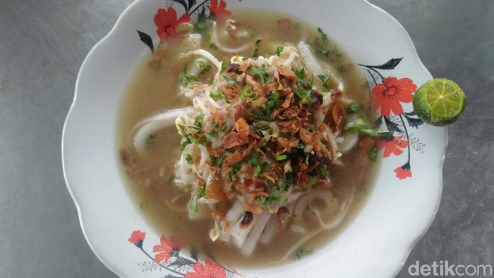 Pantiaw, kuliner lezat khas Bangka Belitung. (Deni Wahyono/detikSumbagsel)