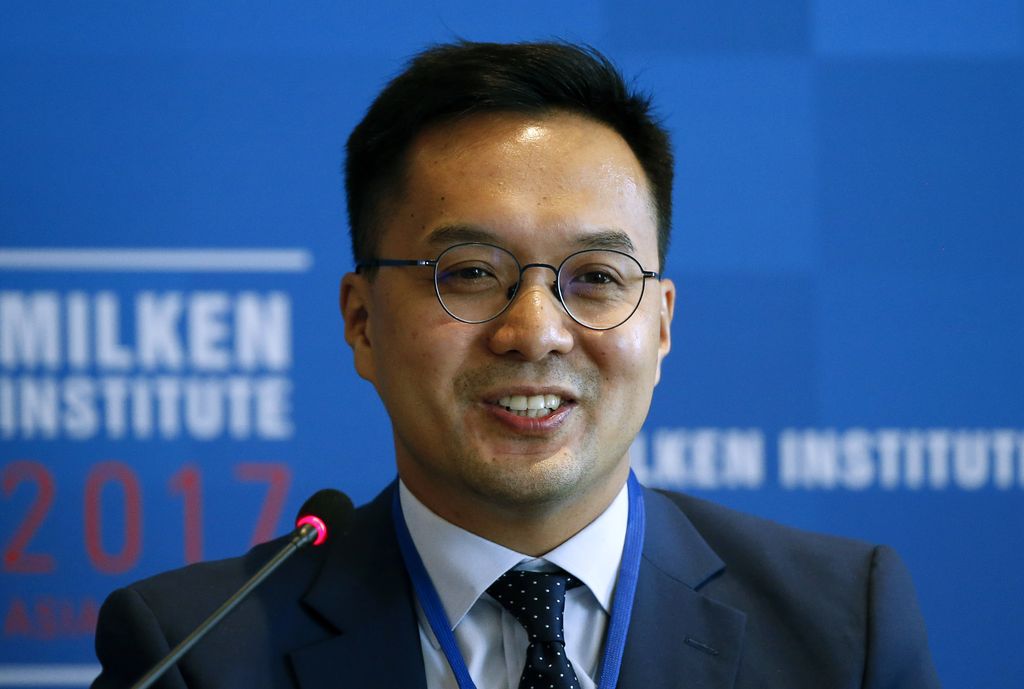 Patrick Walujo, co-founder of Northstar Pacific Partners, speaks at the Milken Institute Asia Summit in Singapore, on Thursday, Sept. 14, 2017. The conference runs though Sept. 15. Photographer: Vivek Prakash/Bloomberg via Getty Images