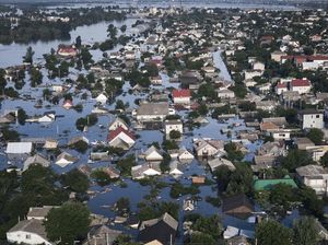 Bendungan Jebol Picu Banjir, Zelensky Kecewa Kurangnya Bantuan PBB