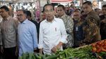 Potret Jokowi dan Anwar Ibrahim Blusukan di Pasar Malaysia