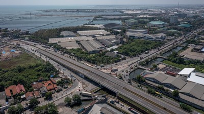 Potret Rekayasa Lalin Proyek Jalan dan Jembatan Tol Kaligawe Semarang