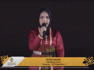 Momen Putri Ariani Perdengarkan Suara Emas di Ajang Para Games