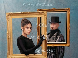Raisa Girang Nyanyikan Lagu Kesukaan Bareng Ahmad Dhani