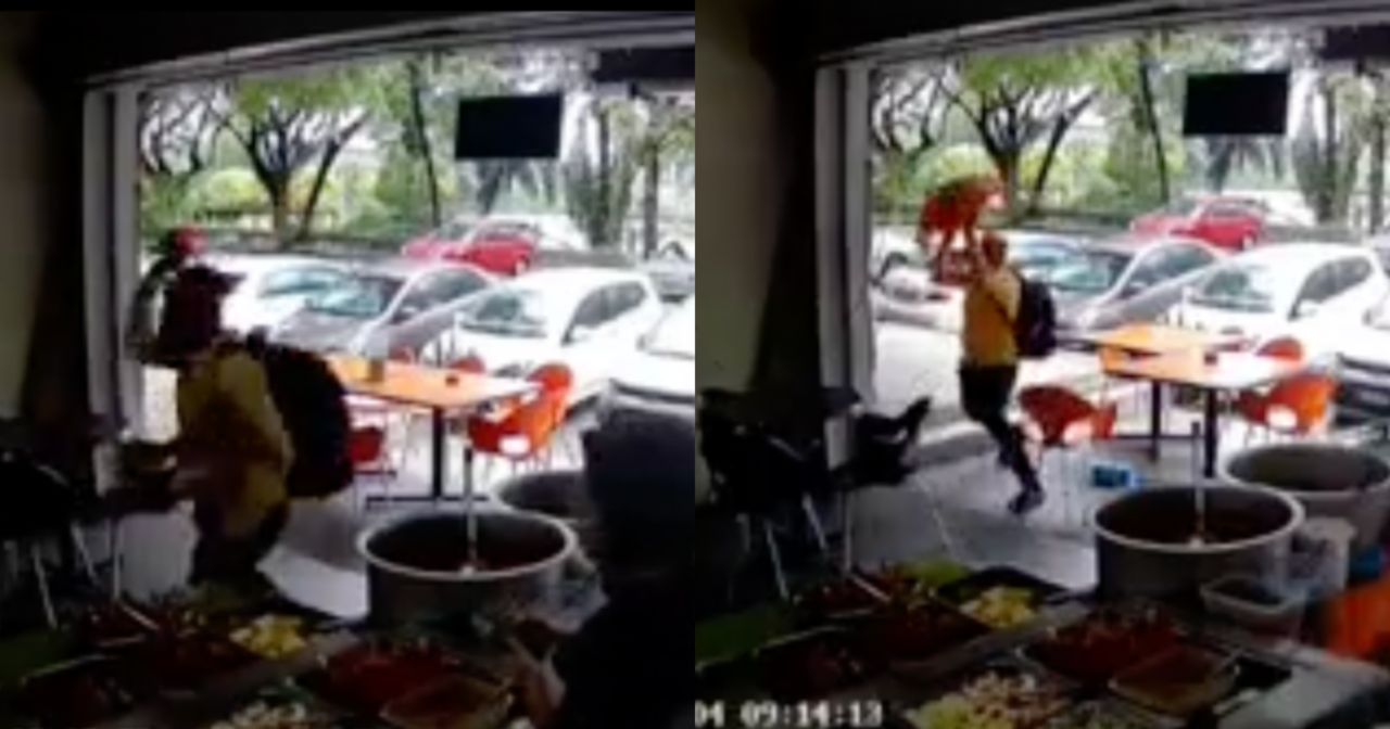 Tak Dipanggil 'Baby', Pembeli Ini Ngamuk dan Langsung Lempar Makanan