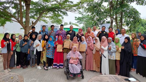 Talk Show Sinergi Sektor Bisnis Dukung UMKM Kebumen Mendunia di Momong resto, Rabu (7/6/2023).