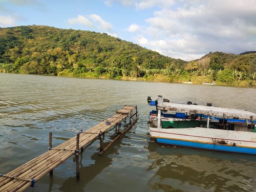 TKP bocah laki-laki dengan inisial SR tewas tenggelam di Kali Gongger, Lingkungan Bari, Kelurahan Reo, Kecamatan Reok, Kabupaten Manggarai, Nusa Tenggara Timur (NTT).(istimewa)