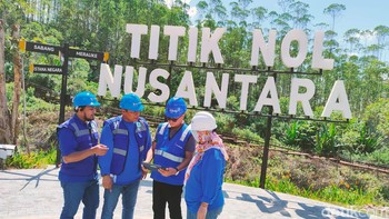 Pemerintah pusat akan dipindah dari Jakarta ke IKN Nusantara. Segala persiapan dilakukan, termasuk dari sisi jaringan telekomunikasi. Foto: detikINET/Agus Tri Haryanto