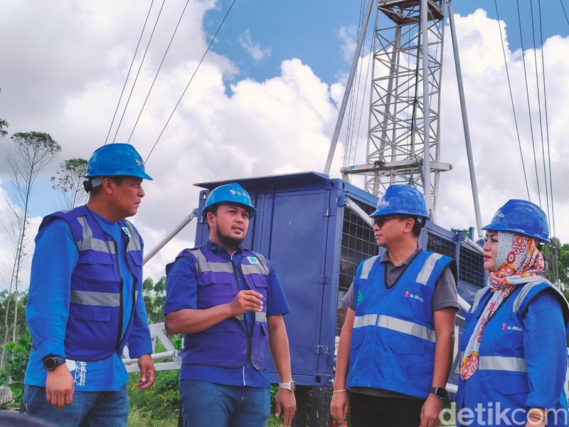 Kesiapan infrastruktur telekomunikasi yang dilakukan XL Axiata di kawasan IKN Nusantara.