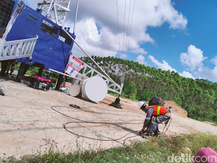 Kesiapan infrastruktur telekomunikasi yang dilakukan XL Axiata di kawasan IKN Nusantara.