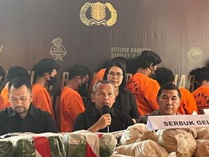 Bareskrim Musnahkan Barang Bukti Sabu 75 Kg dan 50 Ribu Ekstasi