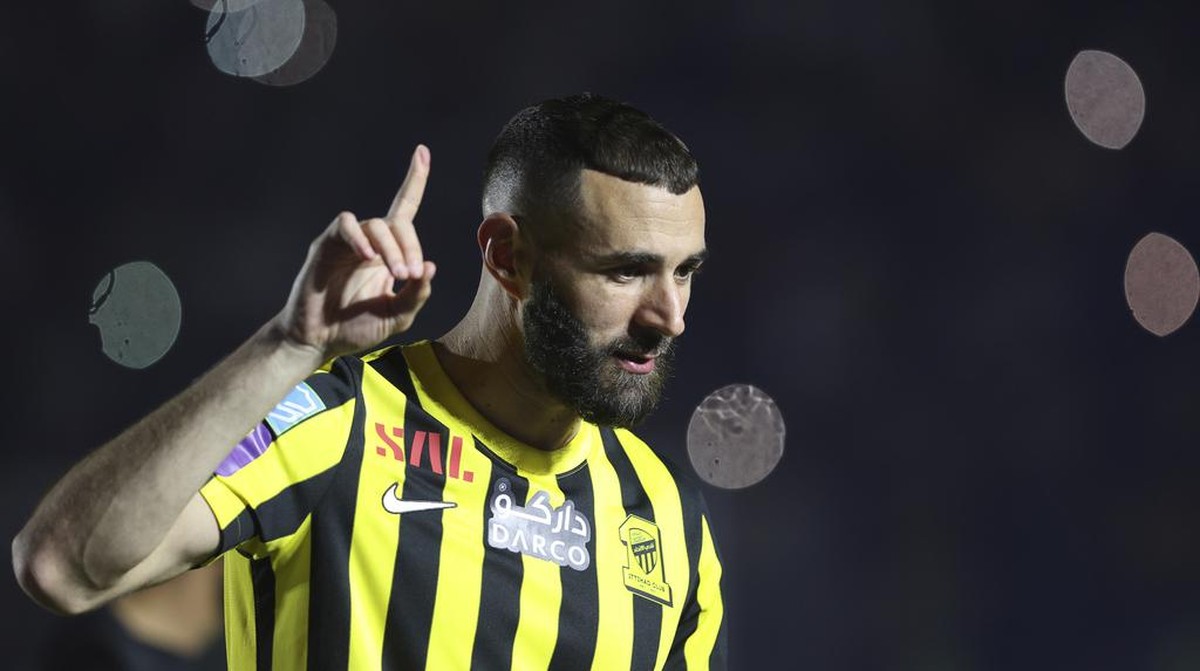 Inter Milan berpotensi ikut bersaing mendapatkan Karim Benzema di bursa Januari. (Foto: AP/STR)