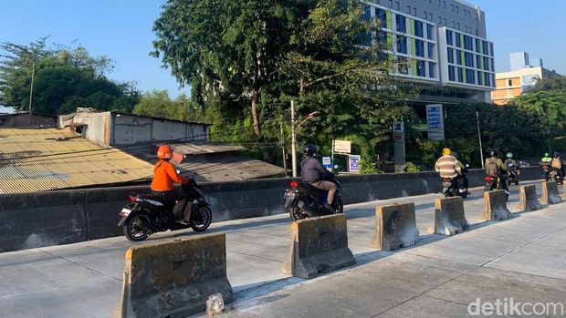 Flyover Pesing. (Mulia Budi/detikcom)