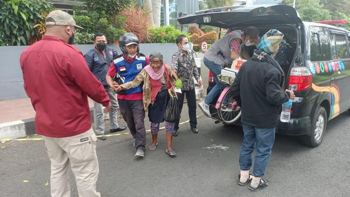 gelandangan kota batu dirazia