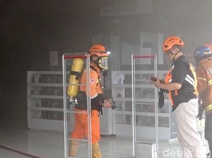 Kebakaran Toserba Matahari di Tasik Diduga Akibat Korsleting Listrik