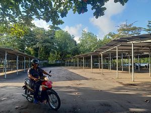 Parkiran Kantor Bupati Jadi Alternatif Relokasi Pasar Umum Negara
