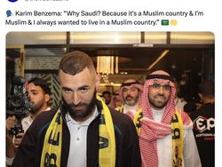 Netizen Terkesima Sambutan Spektakuler Benzema di Al Ittihad